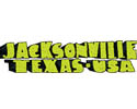jacksonville texas cartoon text
